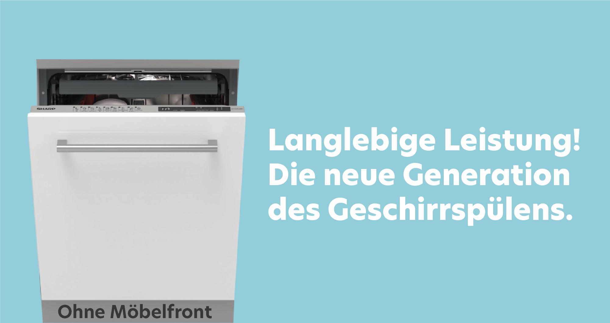 Sharp QW-NI25I44BX-DE Geschirrspüler, 529,90 EUR